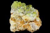 Vibrant Green Pyromorphite Crystal Cluster - China #132757-1